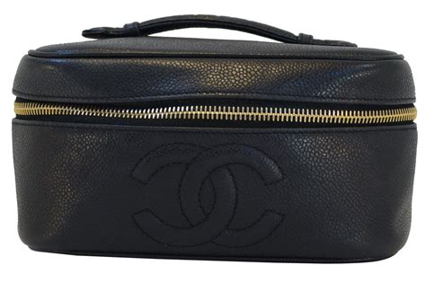 chanel makeup bag black cloth|chanel makeup bag nordstrom.